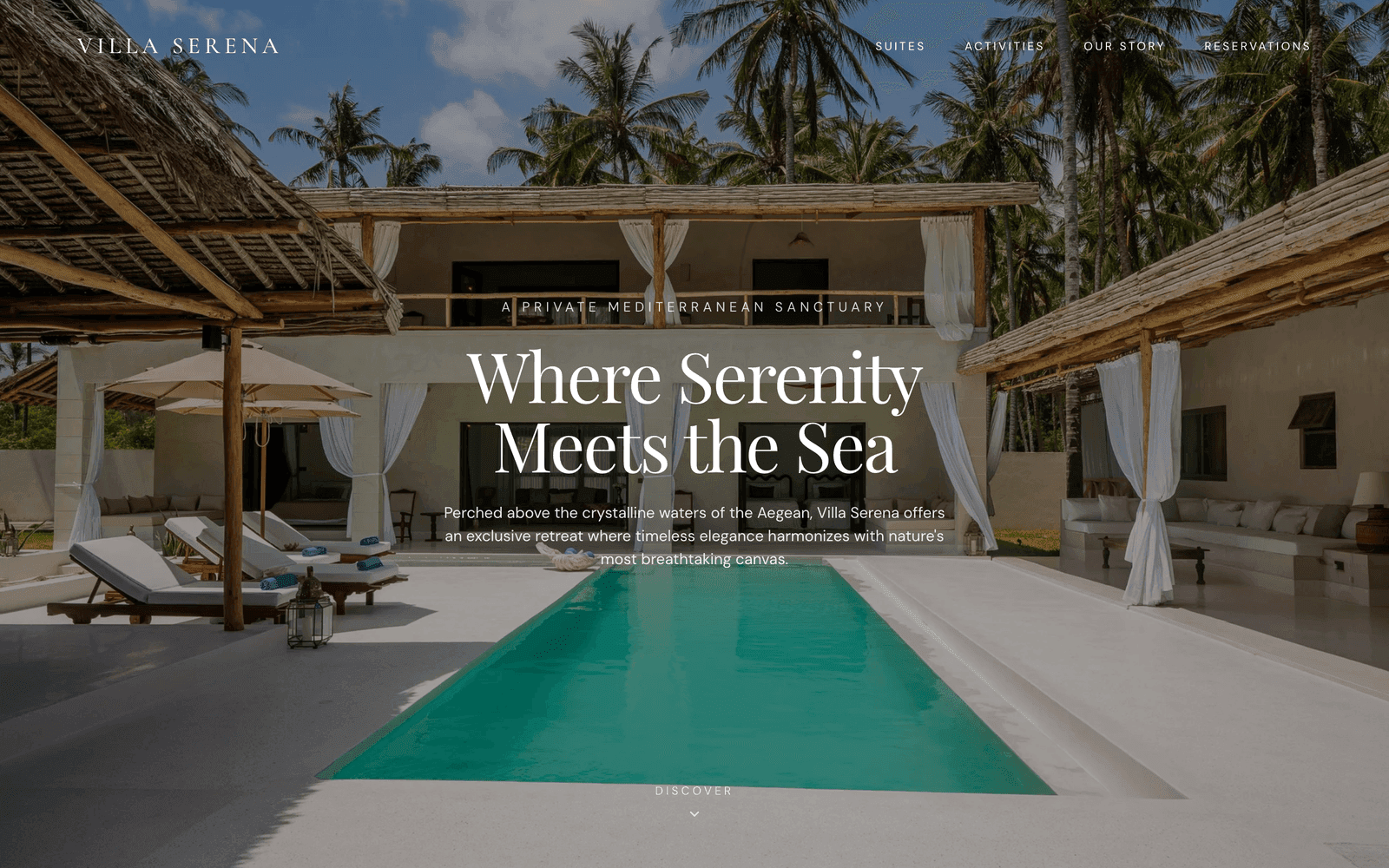 The Villa Serena template